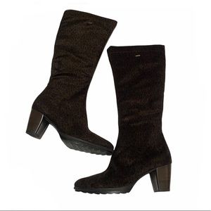 Luftpolster Gore-Tex Cheetah Print Tall Boots